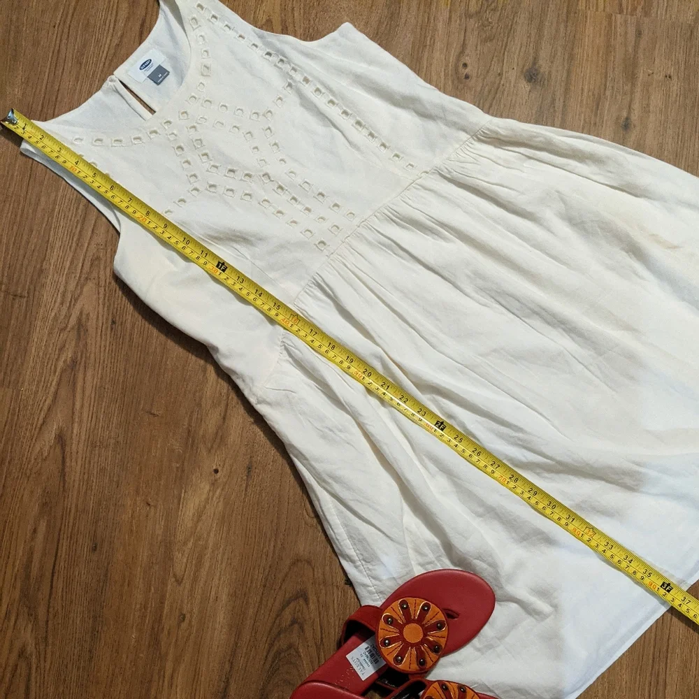 Old Navy Cotton Sun Dress sz Med - Picture 7 of 8